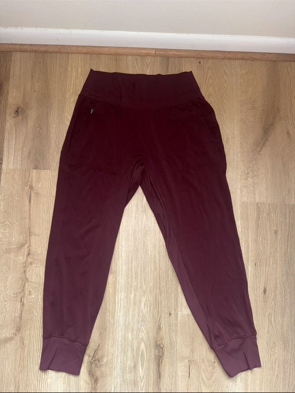 Athleta Burgundy Joggers